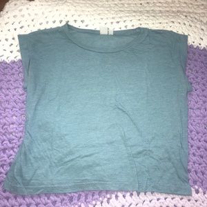 BP crop top M light blue T-shirt new without tags